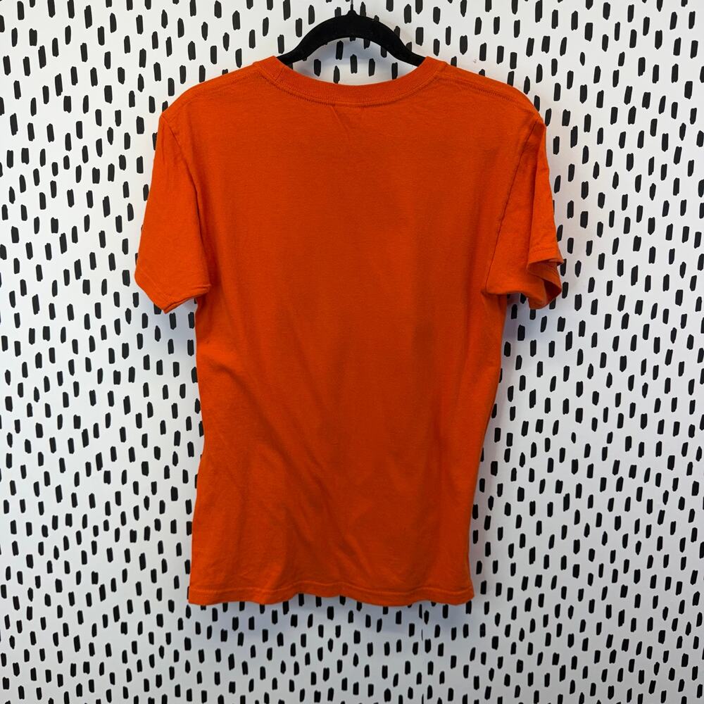 Vintage Snoopy Halloween Y2K T Shirt Peanuts small Orange Vtg 2000s - Picture 6 of 6
